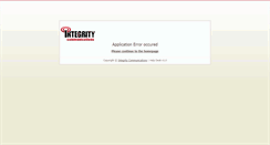 Desktop Screenshot of consol.integritycsi.com